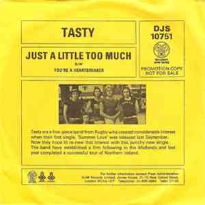 Tasty  - Just A Little Too Much download flac mp3