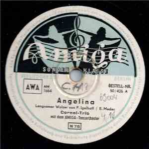 Cornel-Trio, Amiga-Tanzorchester - Angelina / Es Ist So Wunderschön download flac mp3