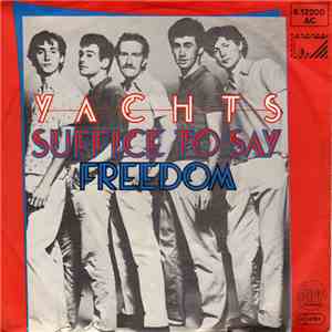 Yachts - Suffice To Say download flac mp3