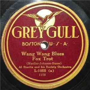 Al Starita And His Society Orchestra / Krueger's Melody Syncopators - Wang Wang Blues / Saxopation download flac mp3