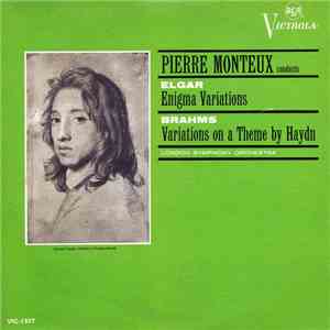 Elgar, Brahms - Pierre Monteux - London Symphony - Elgar - Enigma Variations, Brahms - Haydn Variations download flac mp3