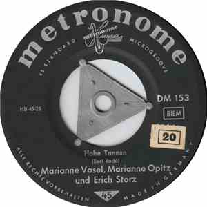 Marianne Vasel, Marianne Opitz Und Erich Storz - Hohe Tannen / In Meiner Heimat download flac mp3
