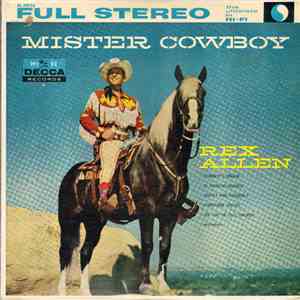 Rex Allen - Mister Cowboy download flac mp3