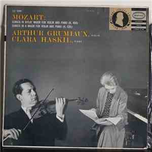 W. A. Mozart, Arthur Grumiaux, Clara Haskil - Sonata For Violin And Piano In B Flat Major K. 454 / Sonata For Violin And Piano In A Major K. 526 download flac mp3