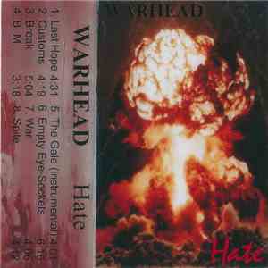 Warhead  - Hate download flac mp3