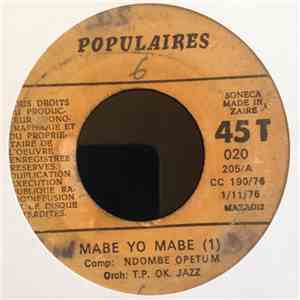 Orchestre T.P.O.K. Jazz - Mabe Yo Mabe download flac mp3