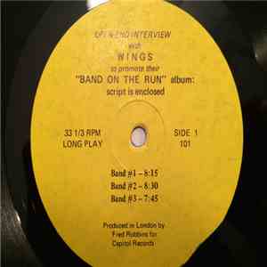 Wings  - Open-End Interview With Wings To Promote Their "Band On The Run" Album download flac mp3
