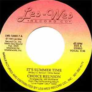 Choice Reunion - It's Summer Time download flac mp3