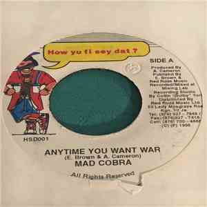 Mad Cobra - Anytime You Want War download flac mp3
