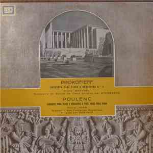 Prokofieff - Piano: Brendel, Orquestra do Estado de Viena dirigida por Sterngerg / Francis Poulenc - Piano: Hass, Orquestra dos Concertos Pasdeloup dirigida por Dervaux - Concerto Para Piano E Orquestra N.º 5 / Concerto Para Piano E Orquestra E Três Peças download flac mp3