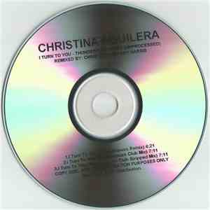 Christina Aguilera - I Turn To You (Thunderpuss Remix - Unprocessed) download flac mp3