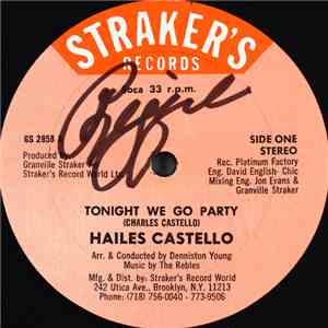 Hailes Castello - Tonight We Go Party download flac mp3
