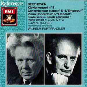 Ludwig Van Beethoven - Edwin Fischer - Wilhelm Furtwängler - Concerto pour piano et orchestre n°5 "L'Empereur" - Sonate pour piano n° 7 download flac mp3