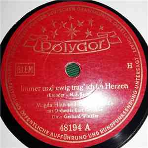 Magda Hain Und Rudi Schuricke - Immer Und Ewig Trag' Ich Im Herzen / Endlich Allein download flac mp3