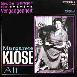 Margarete Klose - Margarete Klose Alt download flac mp3