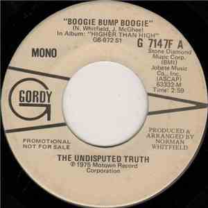 Undisputed Truth, The - Boogie Bump Boogie download flac mp3