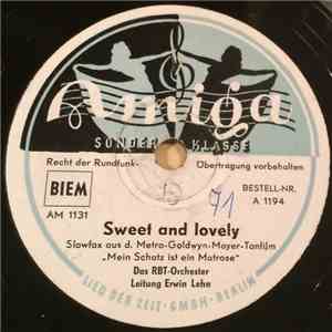 Das RBT-Orchester / Die Bläsergruppe Des RBT-Orchesters - Sweet And Lovely / Relskin-Rumba download flac mp3