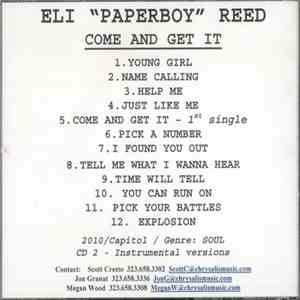 Eli "Paperboy" Reed - Come And Get It! + Instrumentals download flac mp3
