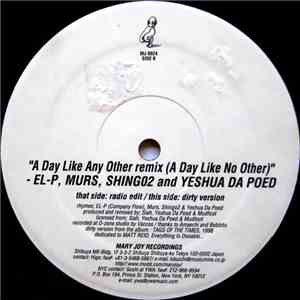 El-P, Murs, Shing02 & Yeshua Da Poed - A Day Like Any Other Remix (A Day Like No Other) download flac mp3