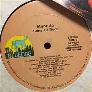 Menudo - Sons Of Rock download flac mp3