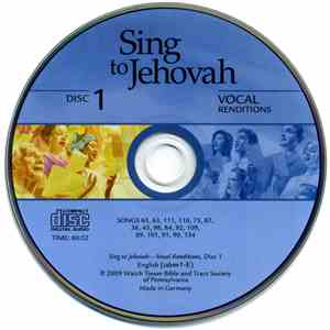 Unknown Artist - Sing To Jehovah - Vocal Renditions, Disc 1 download flac mp3