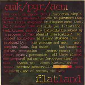 AMK / PGR / AEM - Flatland download flac mp3