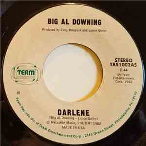 Big Al Downing - Darlene / Love Was Right Here download flac mp3