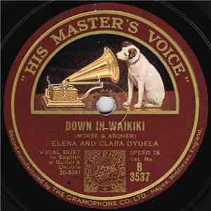 Elena And Clara Oyuela - Down In Waikiki / Far Away In Hawaii download flac mp3