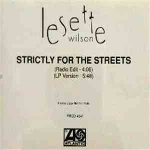 Lesette Wilson - Strictly For The Streets download flac mp3