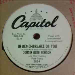 Cousin Herb Henson And His Trading Post Gang - In Remembrance Of You / Laugh, Laugh, Laugh download flac mp3