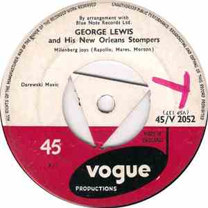 George Lewis And His New Orleans Stompers - Milenberg Joys / Two Jim Blues download flac mp3