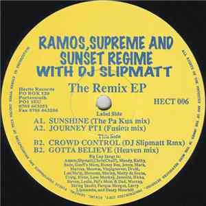Ramos, Supreme And Sunset Regime With DJ Slipmatt - The Remix EP download flac mp3