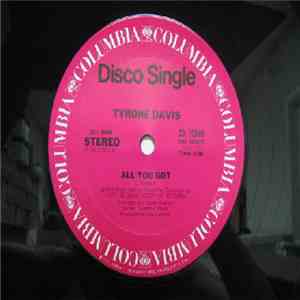 Tyrone Davis - All You Got download flac mp3