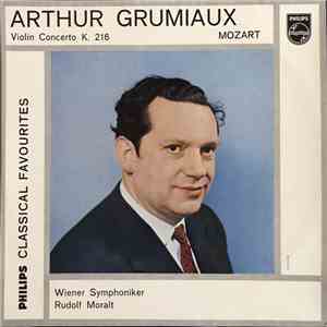 Wolfgang Amadeus Mozart / Arthur Grumiaux / Wiener Symphoniker / Rudolf Moralt - Violinkonzert G-Dur KV 216 download flac mp3