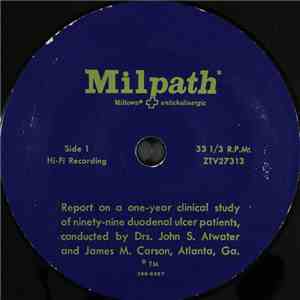 Dr. John S. Atwater And James M. Carson - Report On A One-Year Clinical Study Of Ninety-Nine Duodenal Ulcer Patients download flac mp3
