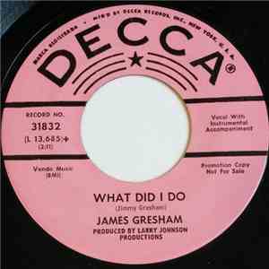 James Gresham - Mr Wind / What Did I Do download flac mp3