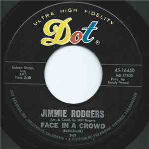 Jimmie Rodgers  - Face In A Crowd download flac mp3