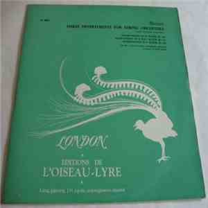 Mozart - Three Divertimenti For String Orchestra KV 136, 137, 138 download flac mp3