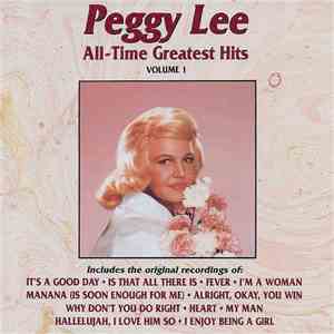 Peggy Lee - All-Time Greatest Hits Volume 1 download flac mp3