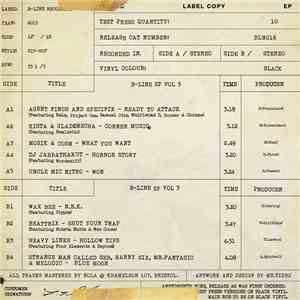 Various - B-Line EP Vol 3 download flac mp3