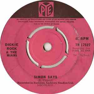 Dickie Rock & The Miami - Simon Says download flac mp3