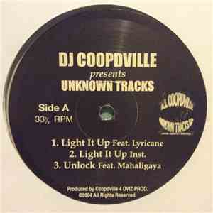 DJ COOPDVILLE - Presents Unknown Tracks download flac mp3