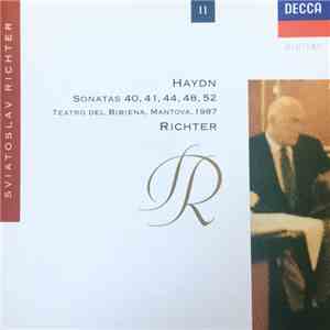 Haydn, Sviatoslav Richter - Sonatas 40, 41, 44, 48, 52 / Teatro Del Bibiena, Mantova, 1987 download flac mp3