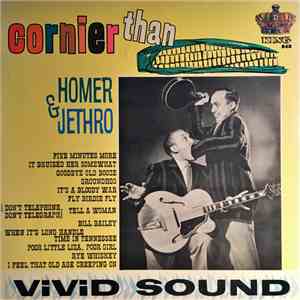 Homer And Jethro - Cornier Than Corn download flac mp3