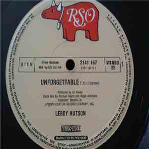 Leroy Hutson - Unforgettable / (You Put The) Funk In My Life download flac mp3