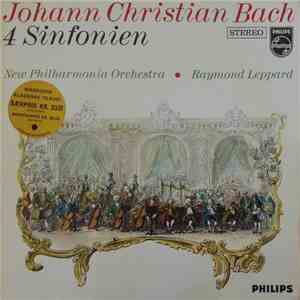 Johann Christian Bach - New Philharmonia Orchestra, Raymond Leppard - 4 Sinfonien download flac mp3