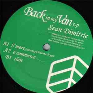 Sean Dimitrie - Back In My Van E.P. download flac mp3
