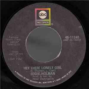 Eddie Holman - Hey There Lonely Girl download flac mp3