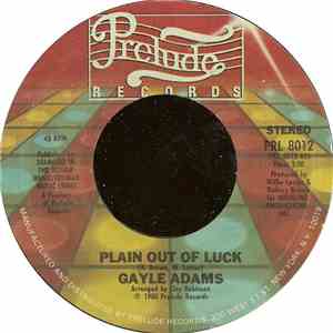 Gayle Adams - Plain Out Of Luck / Stretch' In Out download flac mp3