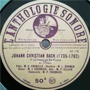 Johann Christian Bach - 6e Quintette En Ré Majeur download flac mp3